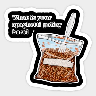 Charlie's Spaghetti Sticker